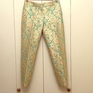 J. Crew Collection Jacquard Pants